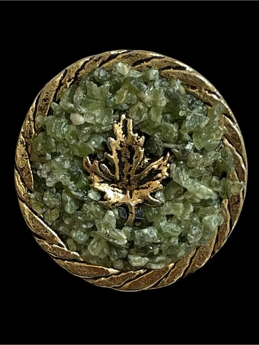 Vintage Mid-Century Canadian Maple Leaf Brooch